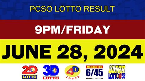 j2 9pm|2D 9PM Results for June 22, 2024 .